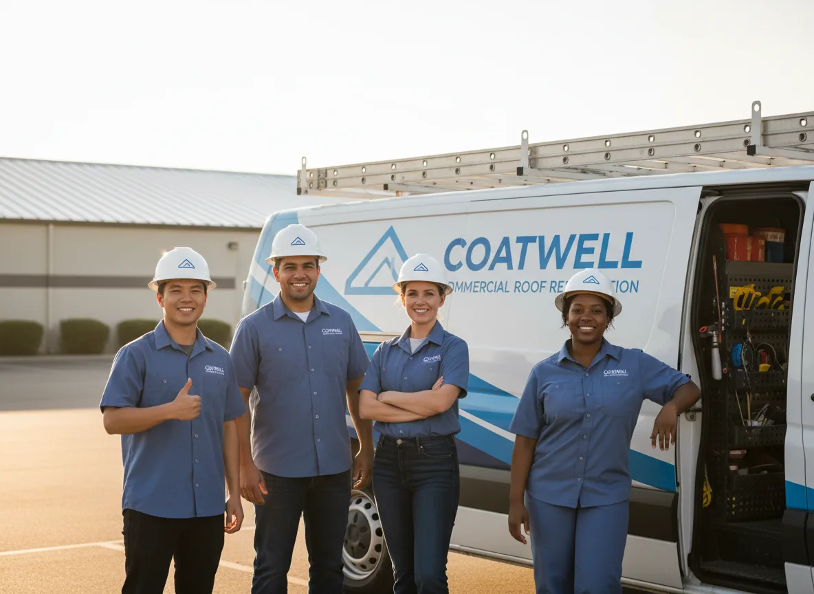Commercial roof coating company in Westport, KY